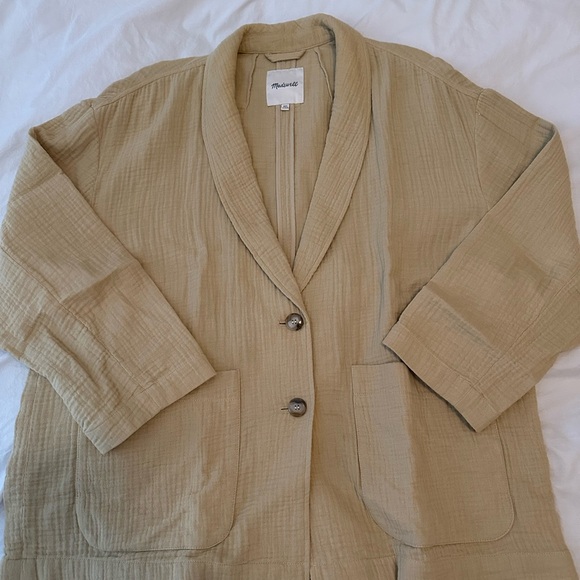 Madewell Lightspun Dorset Blazer - Picture 1 of 3